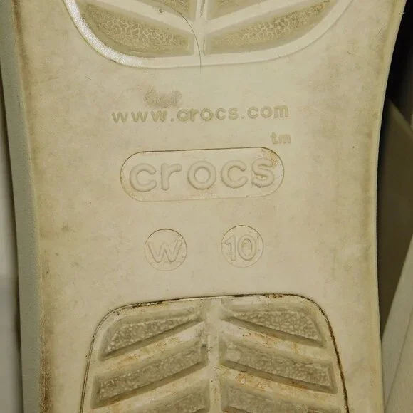 CROCS Brooklyn LiteRide Platform Sandals Size 10 - Picture 11 of 11
